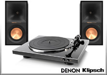 Denon DP-300F + Klipsch R-50PM